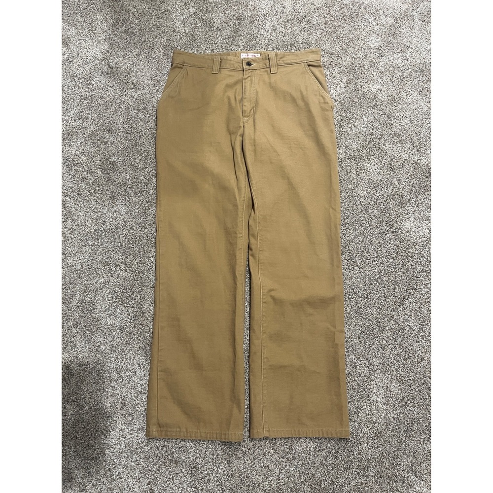 Filson Garment Mens 36x31 Warm Khaki Cotton Work Pants Made in USA 11010726